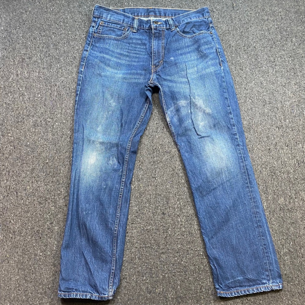 Levi 511 Jeans Sz 36 Mens Blue Skater Grunge Skinny Fit Denim Pants
